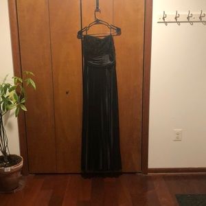 Black formal dress